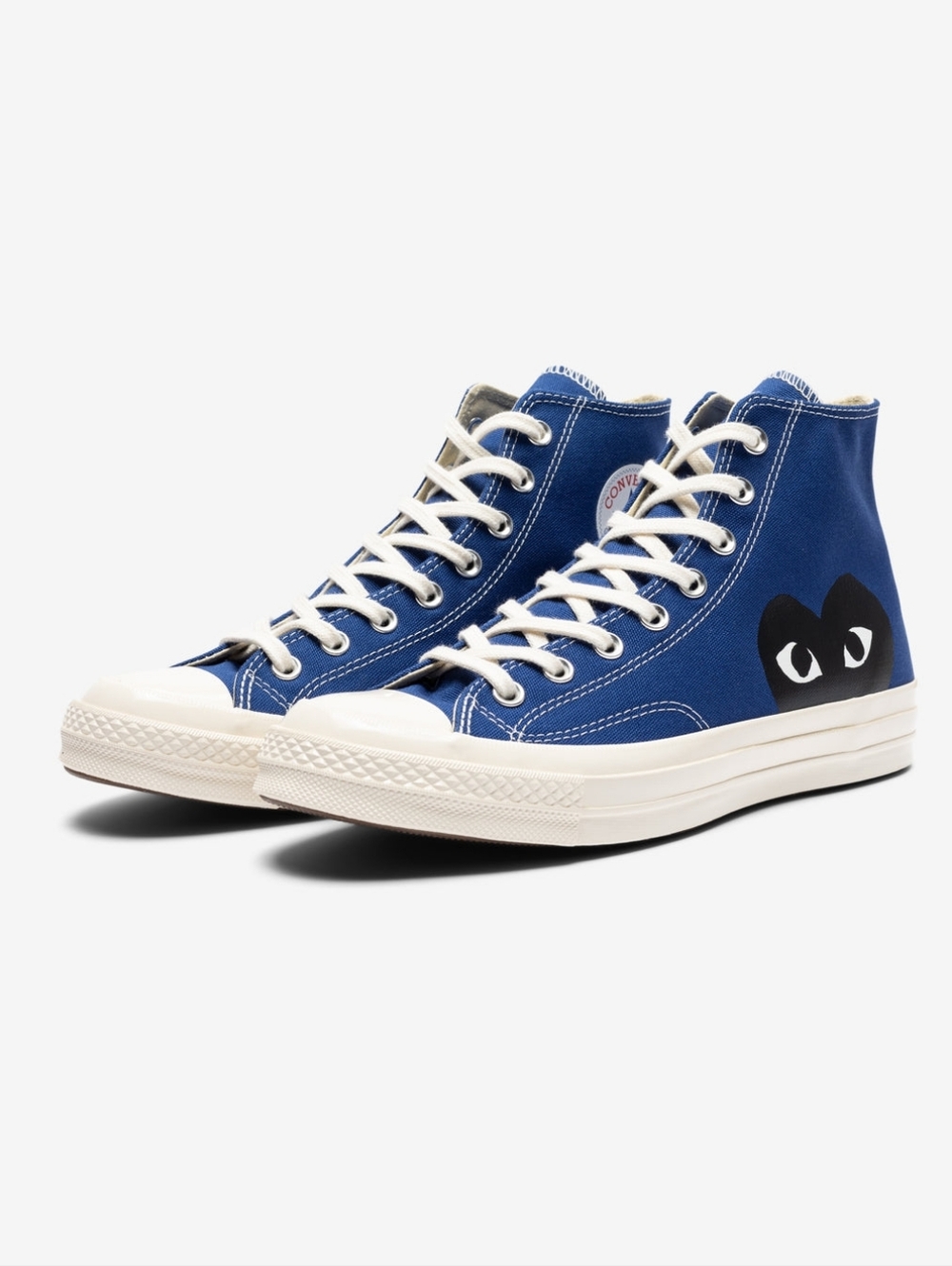 CDG x Converse Black Heart Chuck Taylor All Star 70 High-tops, Blue, Women's 6